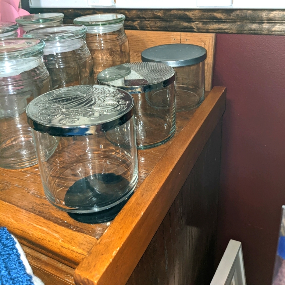 Empty Candle Containers 5 for 25